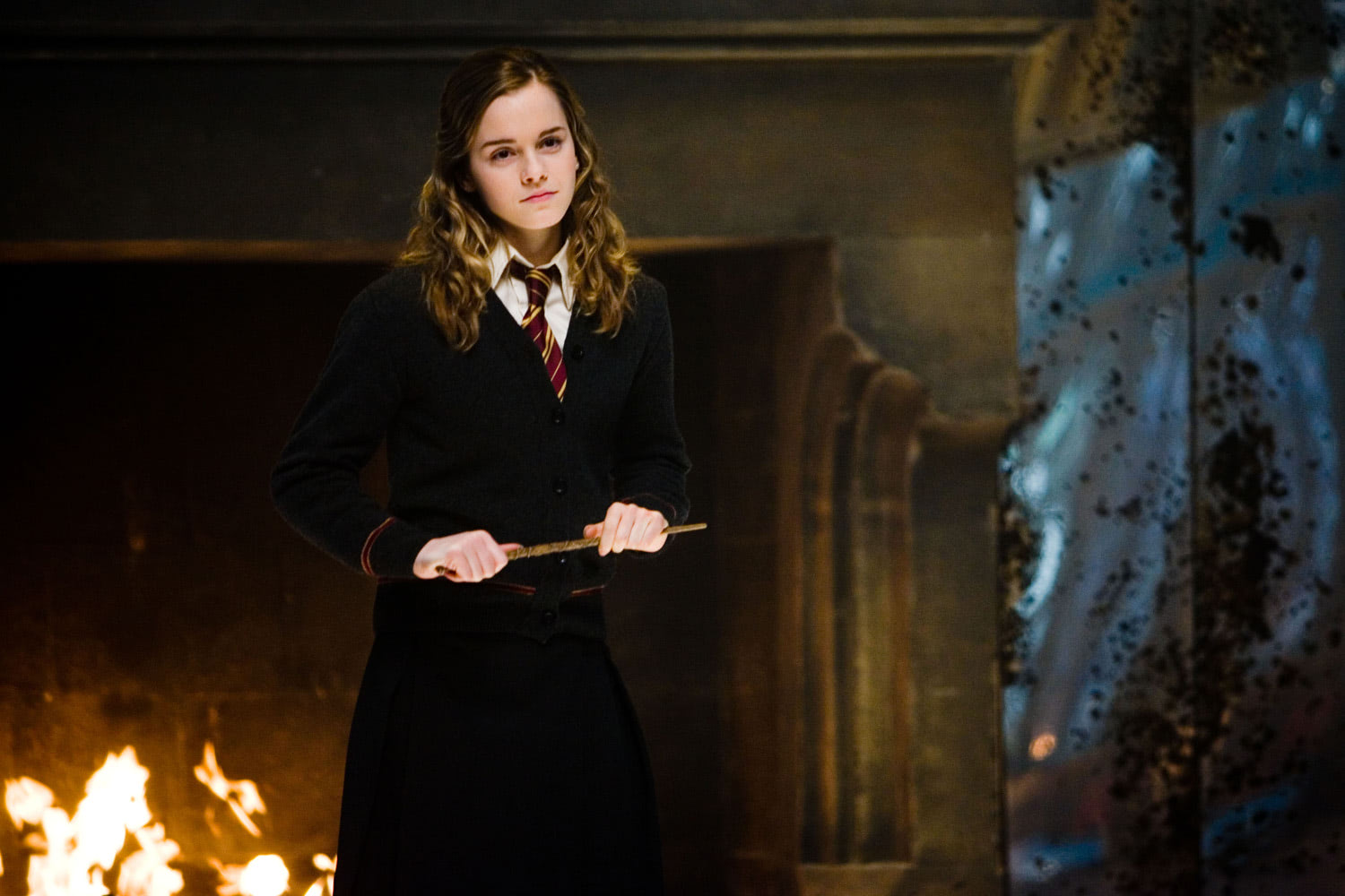 Hermione in the Room of Requirement