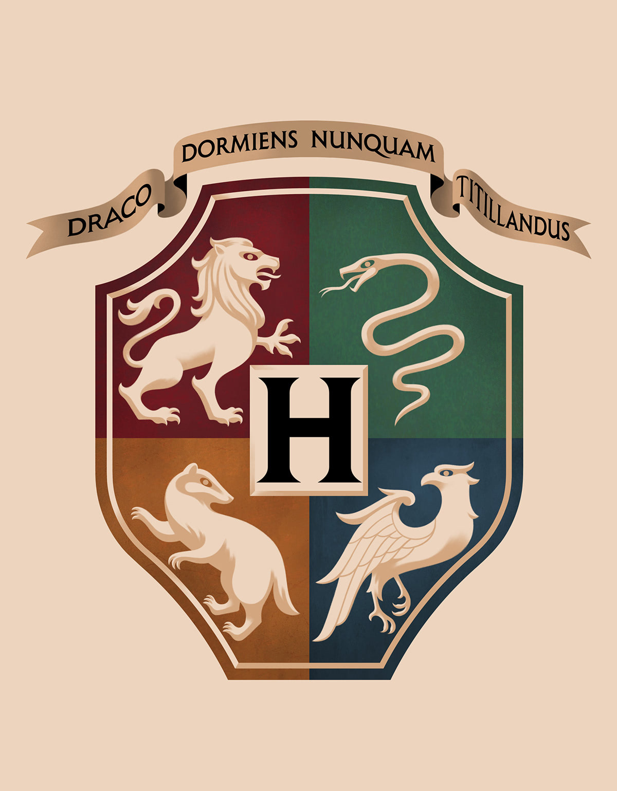Hogwarts Crest (German 2025 edition)