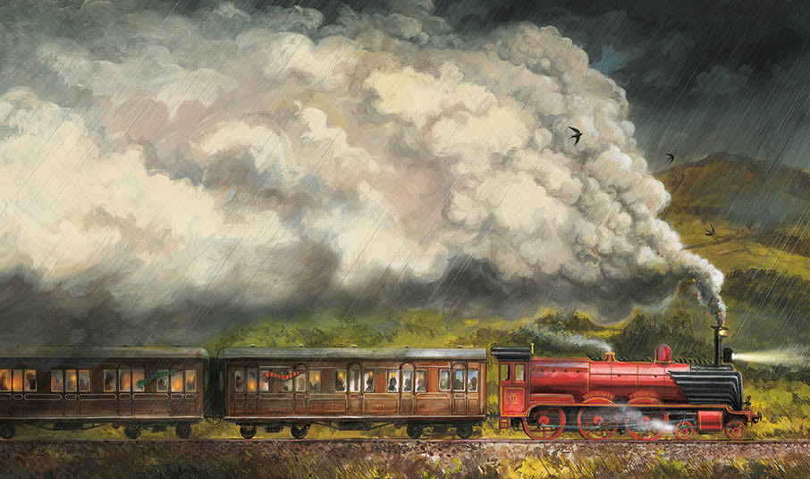 Hogwarts Express journey