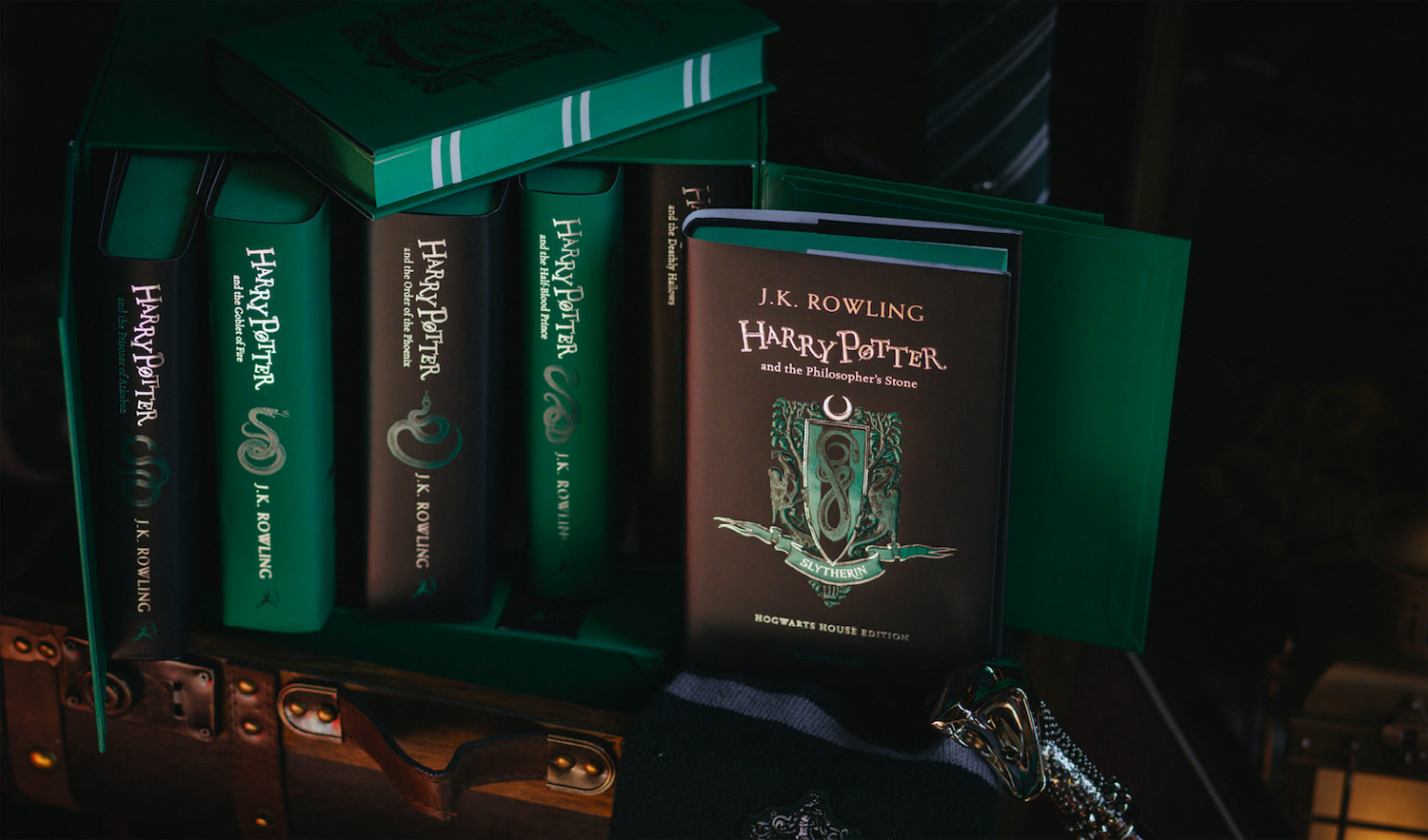 Slytherin Hogwarts House Editions boxed set