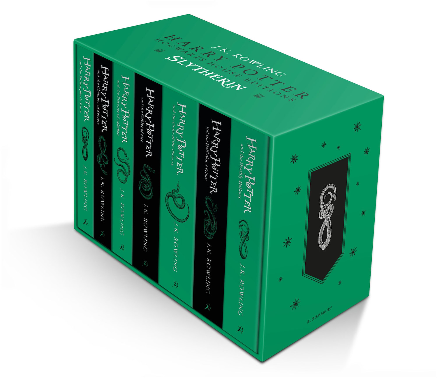 Slytherin Hogwarts House Editions boxed set (paperback)