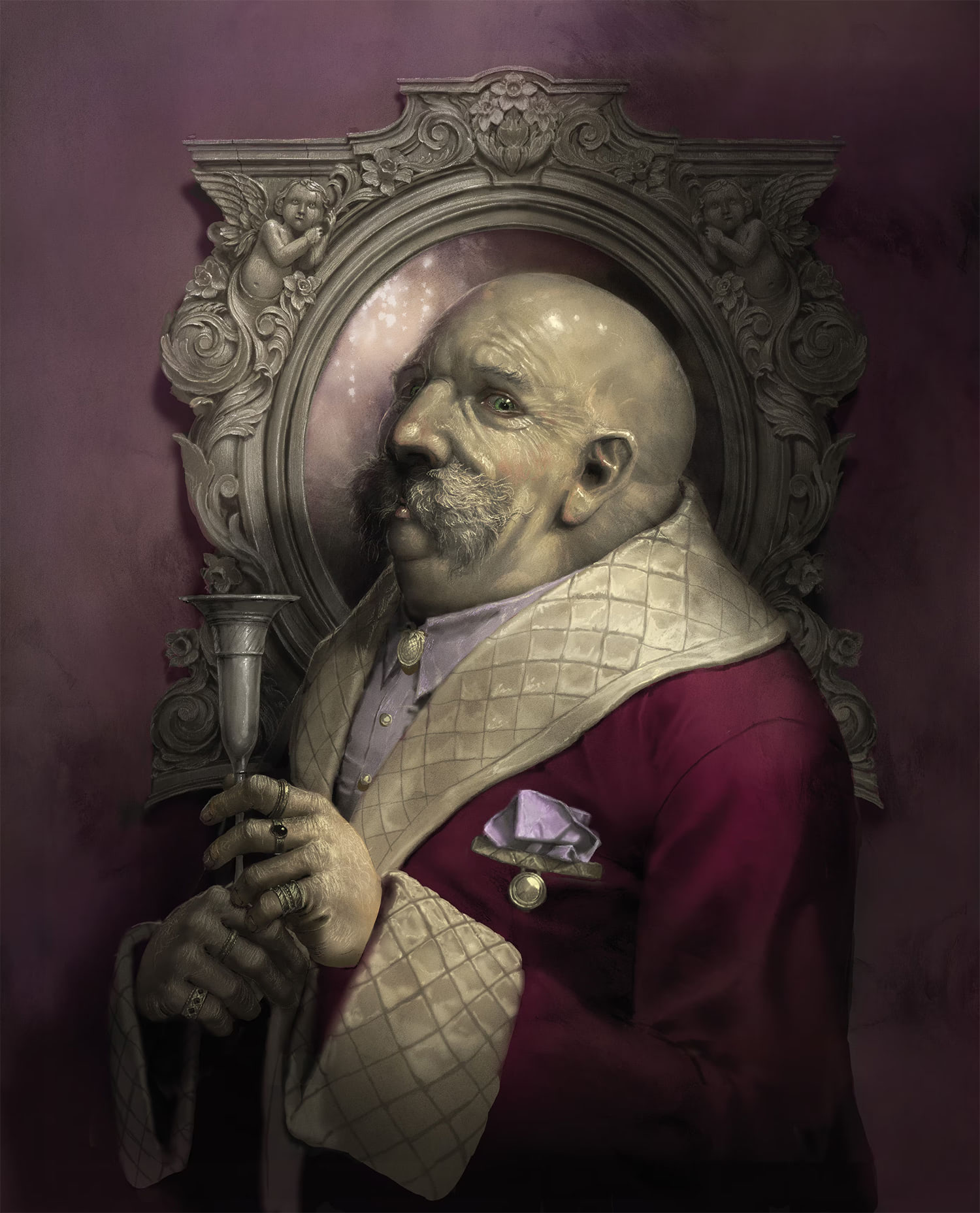 Portrait of Horace Slughorn