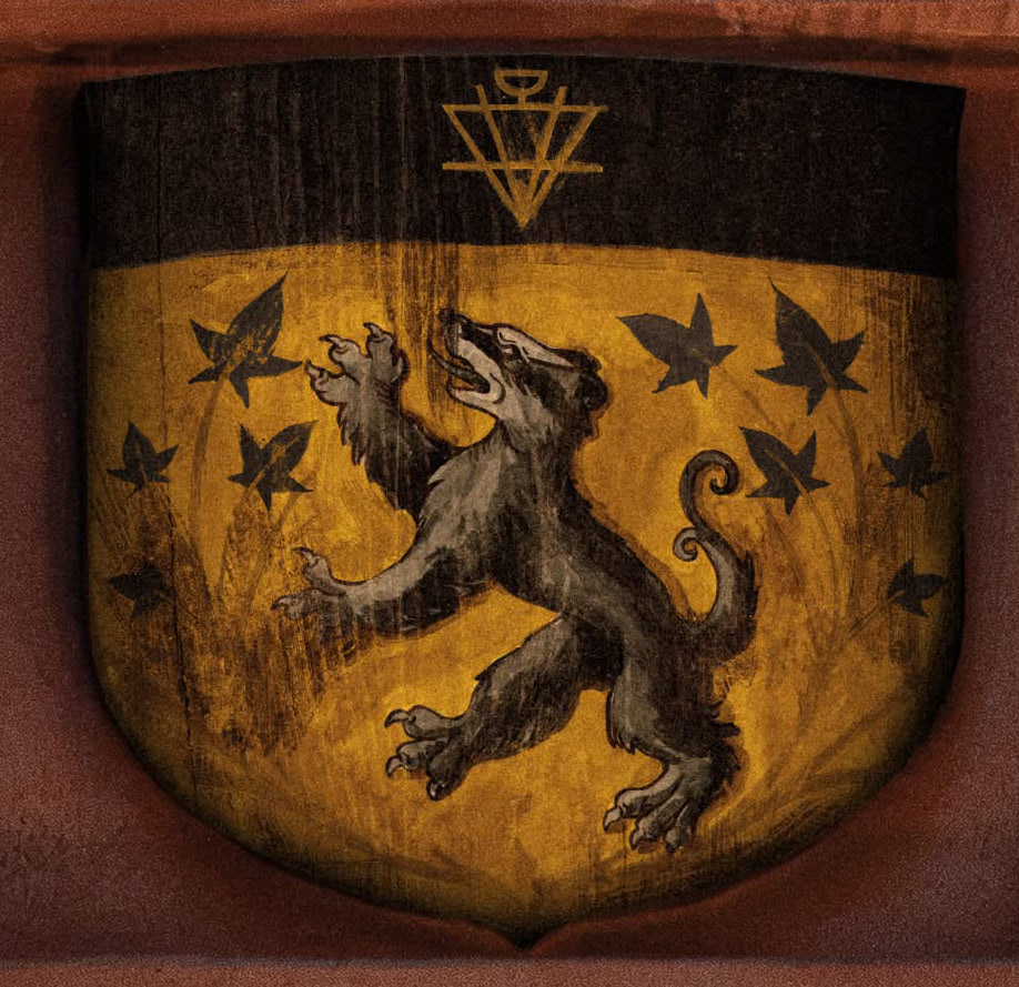 Hufflepuff crest (‘Harry Potter’ TV show)