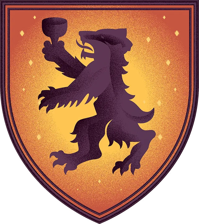 Hufflepuff crest (‘Harry Potter’ TV show)