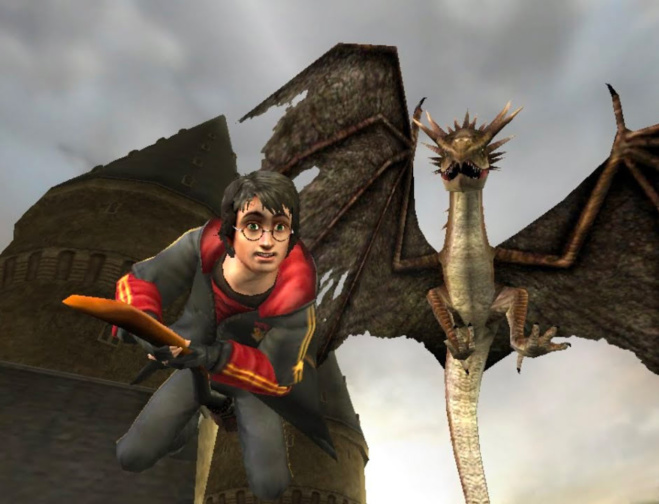 Hungarian Horntail (Goblet of Fire video game) — Harry Potter Fan Zone