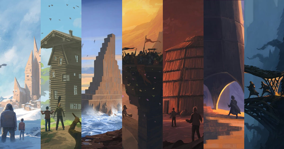 Italian ‘Harry Potter’ book covers