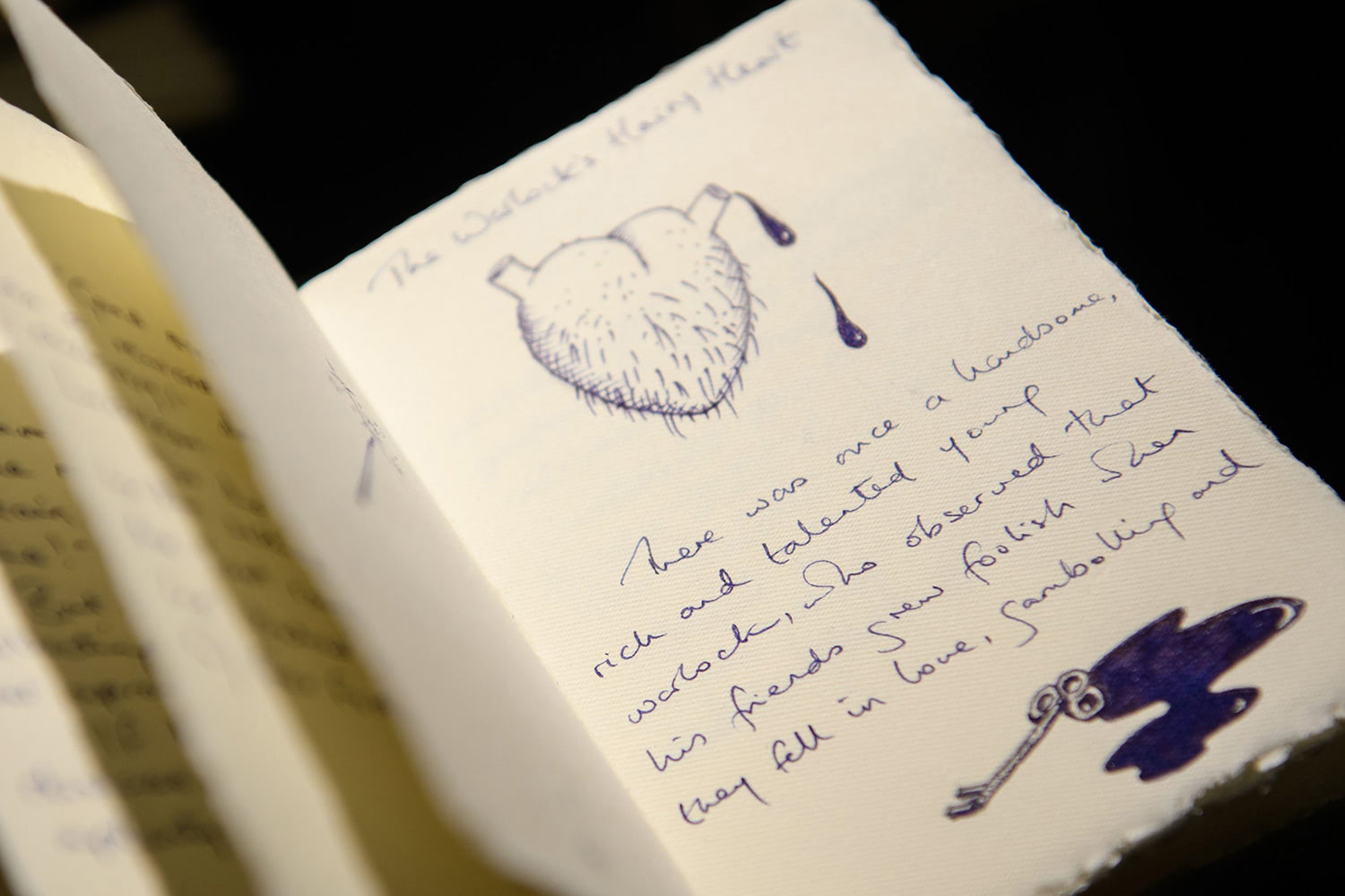 J.K. Rowling’s ‘Beedle the Bard’ manuscript