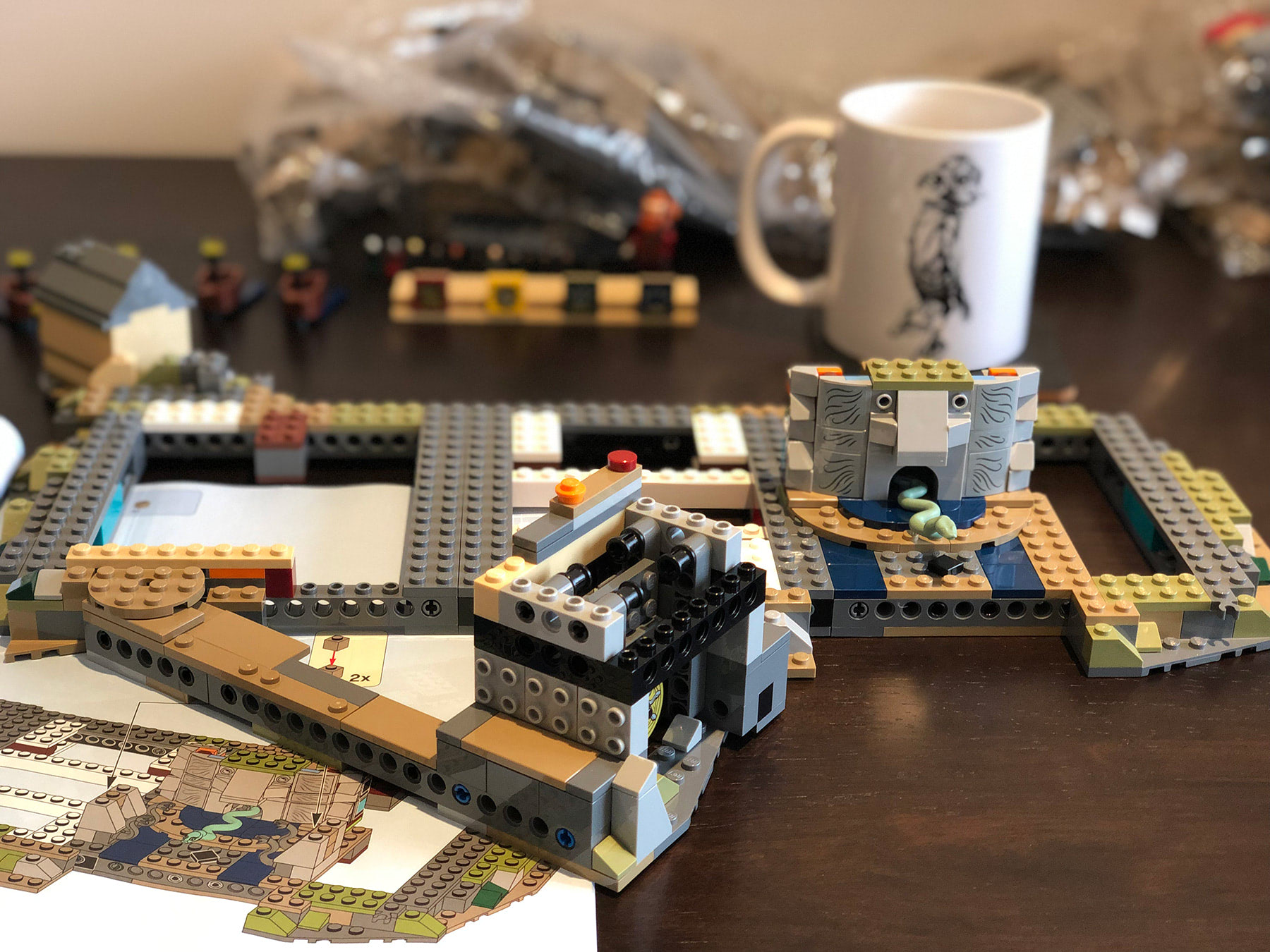 LEGO Hogwarts Castle (71043) Chamber of Secrets build