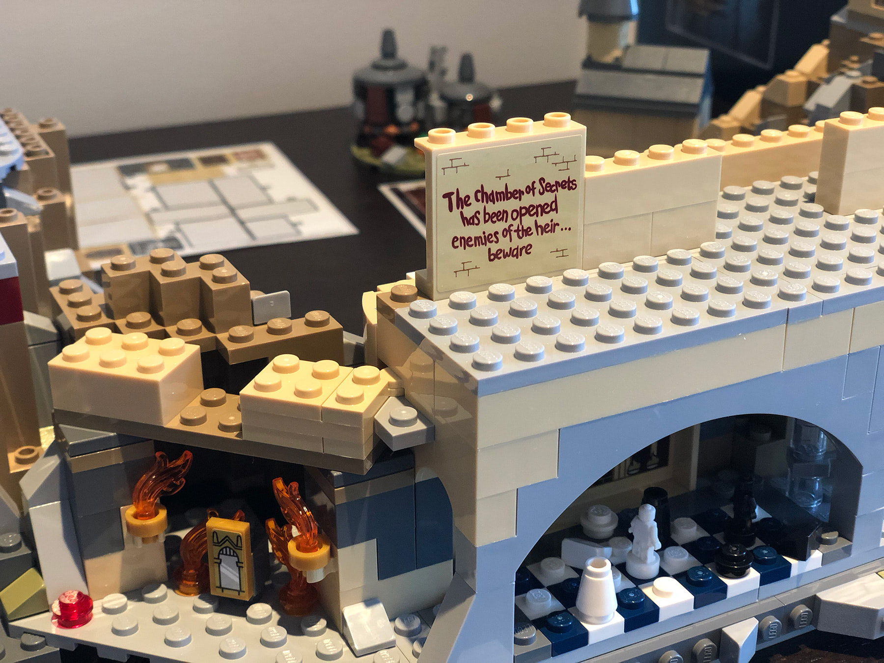 lego harry potter secret chamber