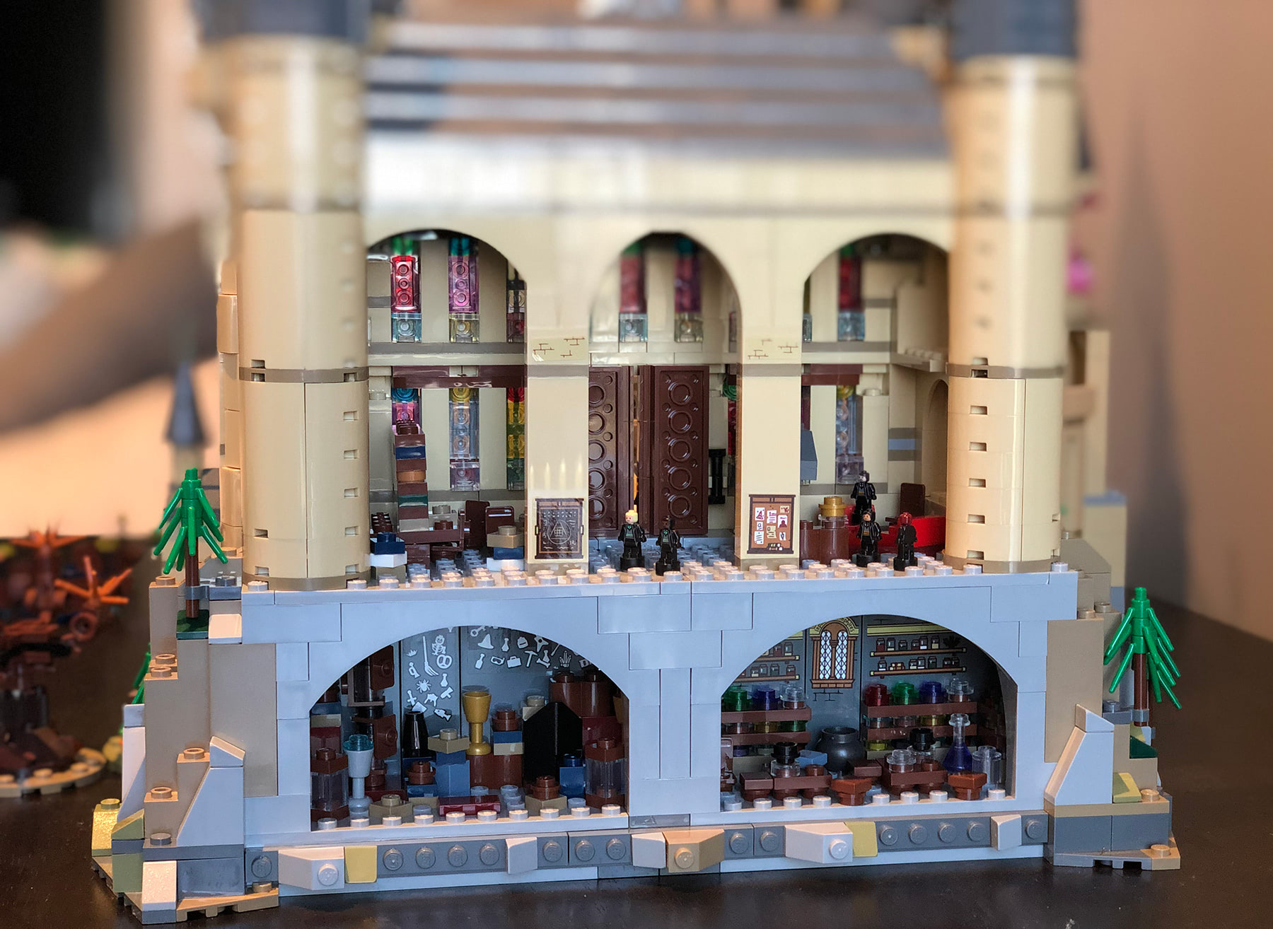 LEGO Hogwarts Castle (71043) common rooms and dungeons