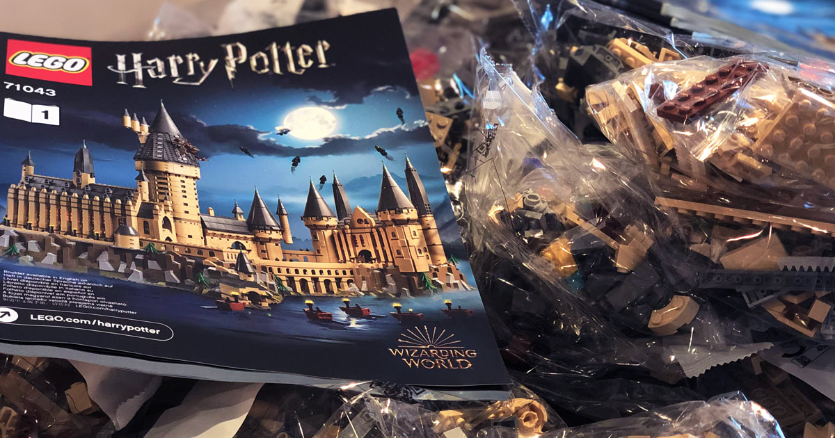 Review: building the epic 6000-piece Hogwarts Castle LEGO