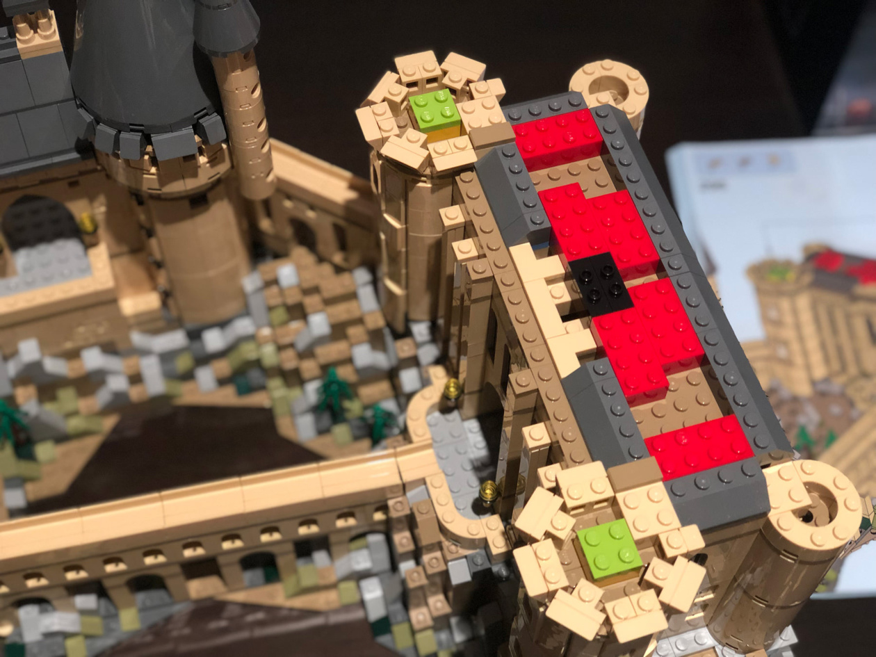 lego harry potter moving staircases