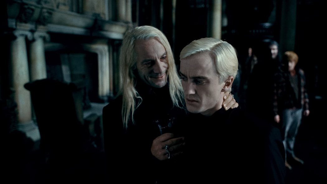Lucius and Draco at Malfoy Manor — Harry Potter Fan Zone