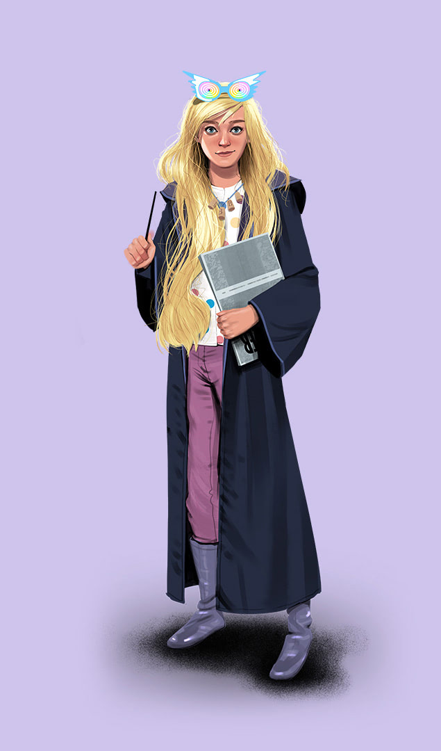 Luna Lovegood (Studio La Plage illustration)
