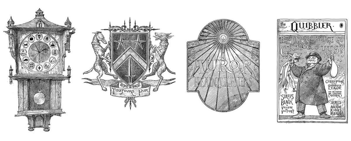 Magical objects and iconography (house editions)