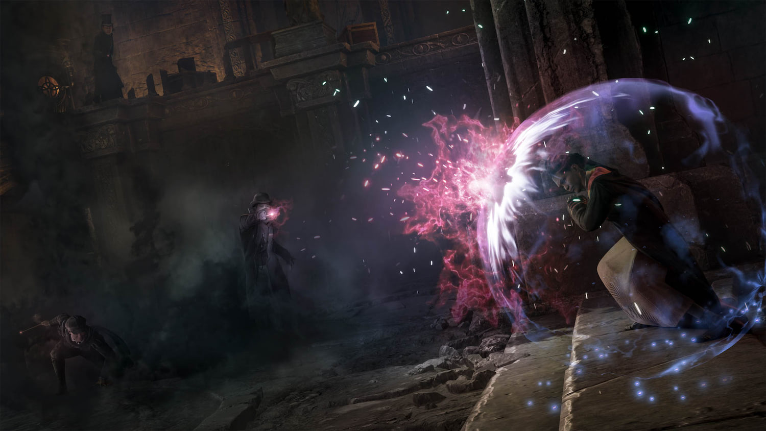 Magical combat (Hogwarts Legacy)