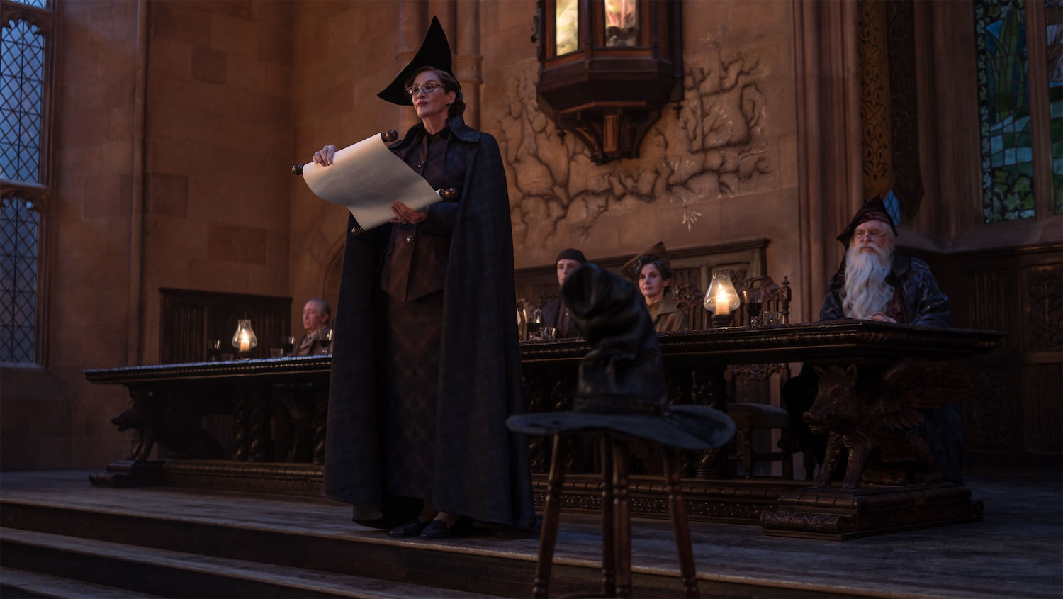 McGonagall and the Sorting Hat
