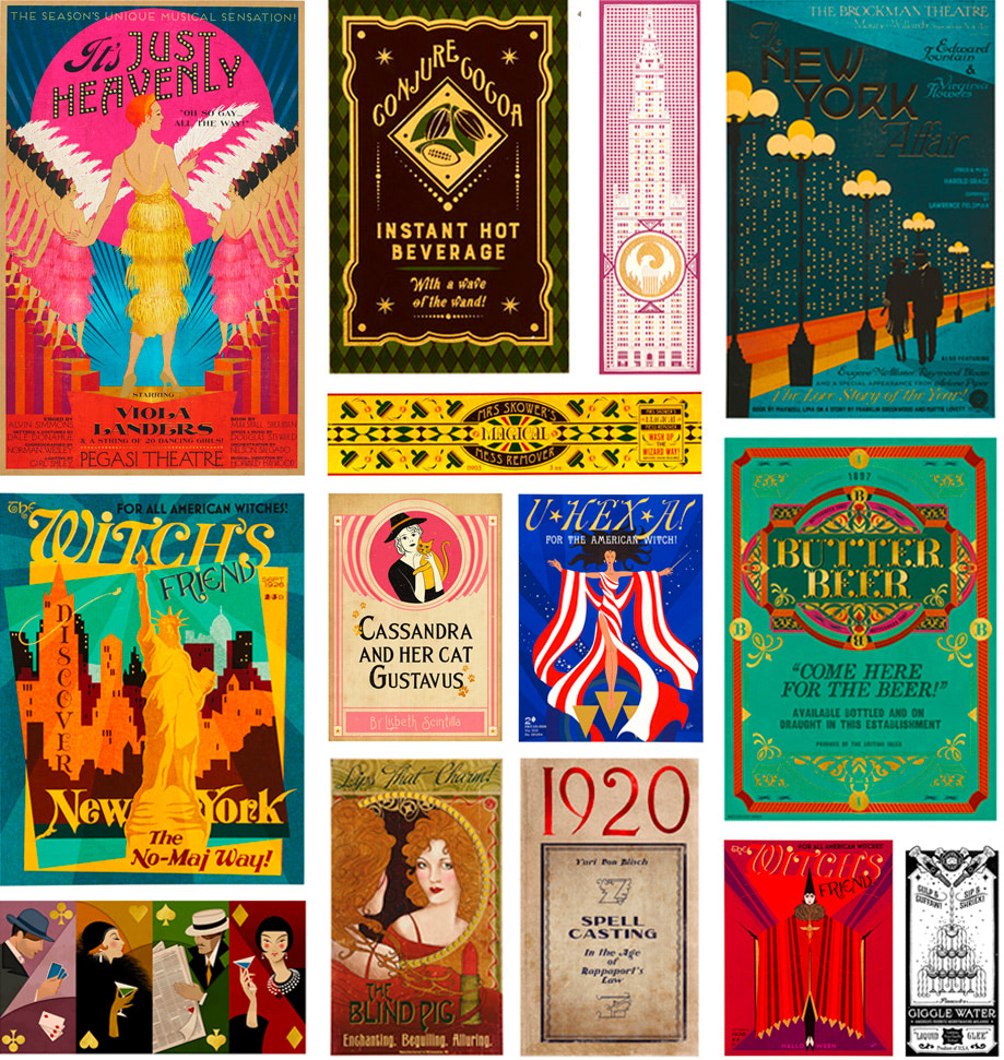 'Fantastic Beasts' graphic design by MinaLima