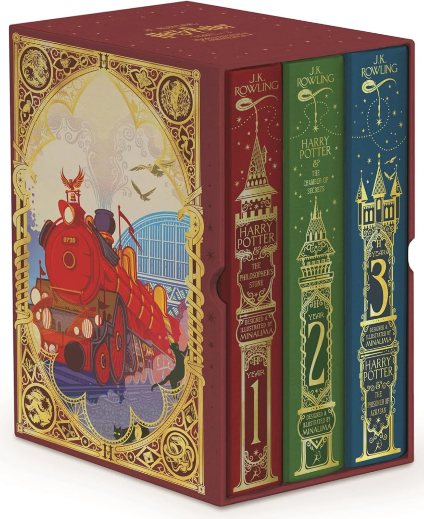 Harry Potter 1-3 Box Set: MinaLima Edition