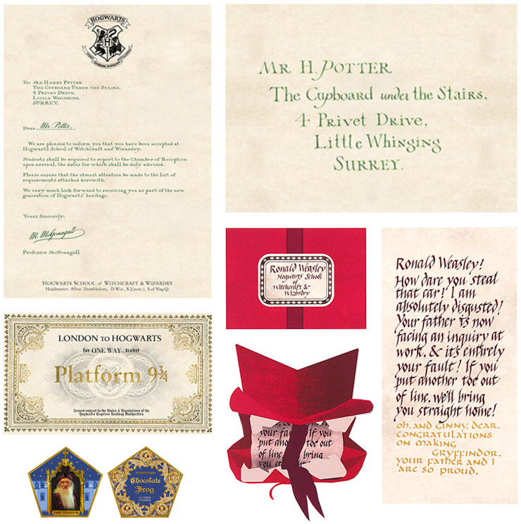 MinaLima 'Harry Potter' props — Harry Potter Fan Zone