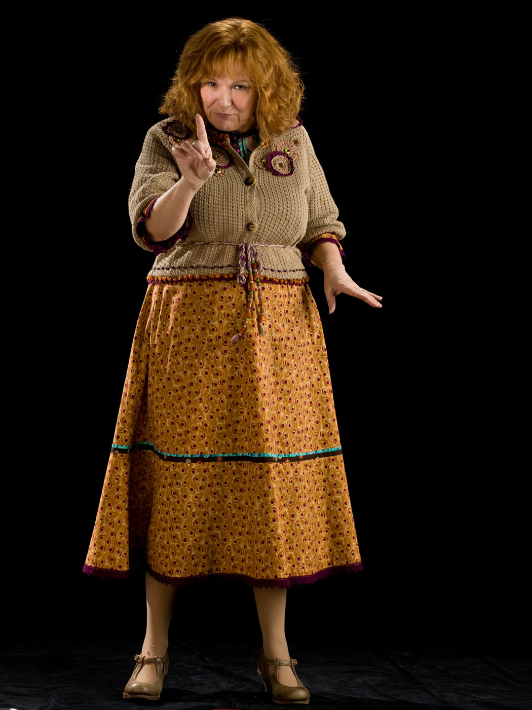 Portrait of <b>Molly</b> <b>Weasley</b>.