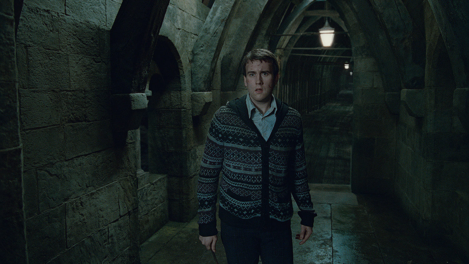 Neville in the Battle of Hogwarts