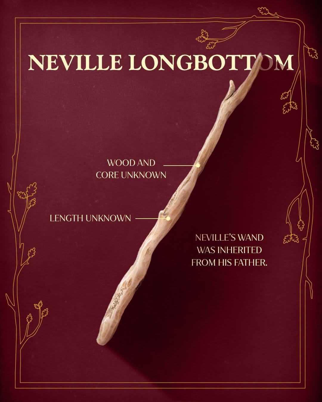 Neville Longbottom’s wand in the HBO ‘Harry Potter’ TV series