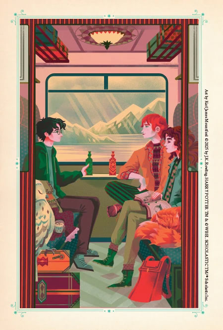 On the Hogwarts Express (interactive illustrated edition)