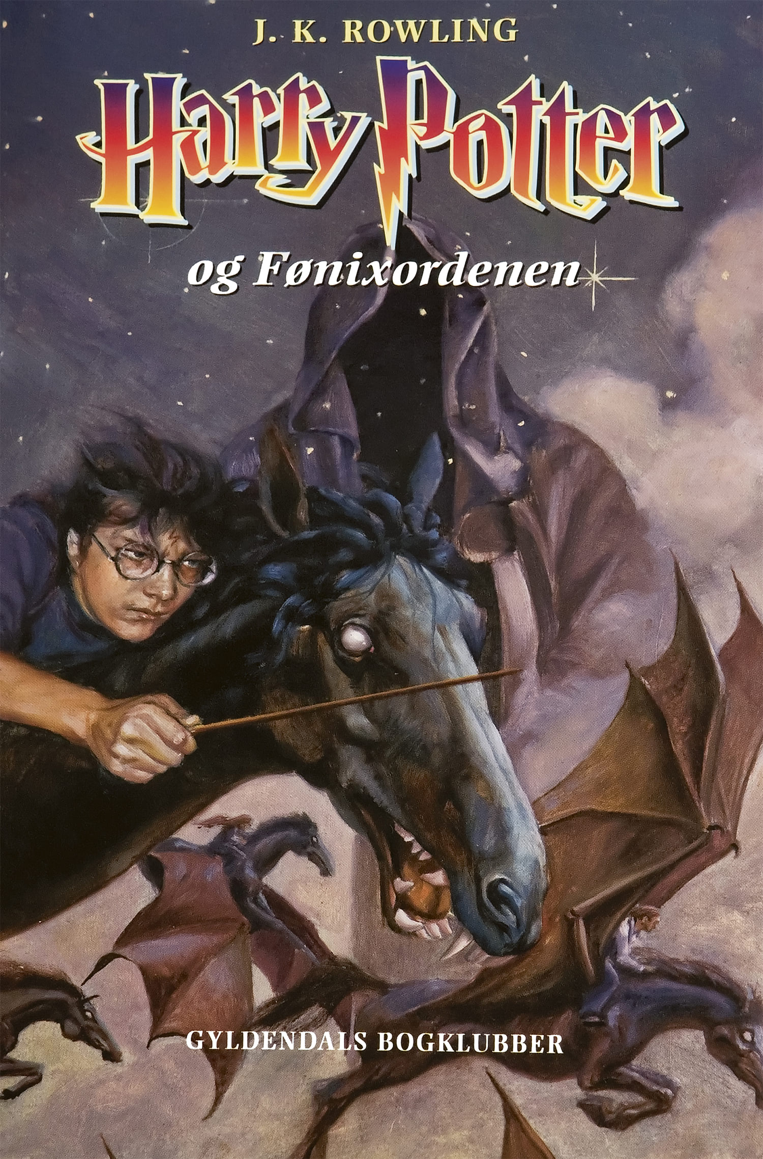 ‘Order of the Phoenix’ Danish book club edition