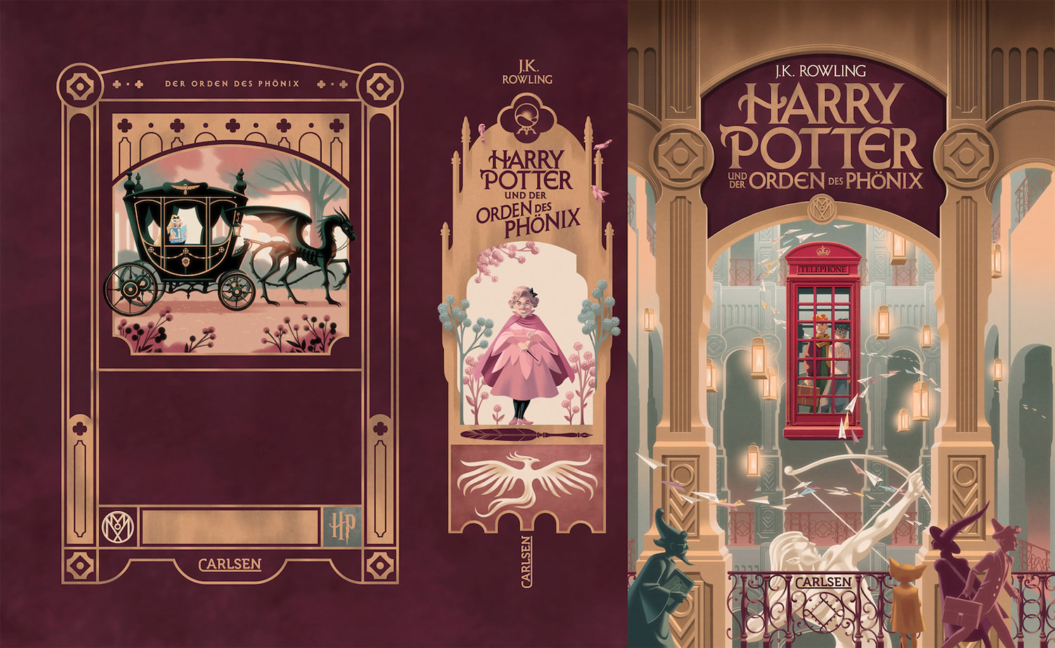 ‘Order of the Phoenix’ German 2025 edition (full jacket)