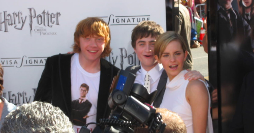 Harry Potter Fan Zone walks the red carpet at the ‘Order of the Phoenix ...