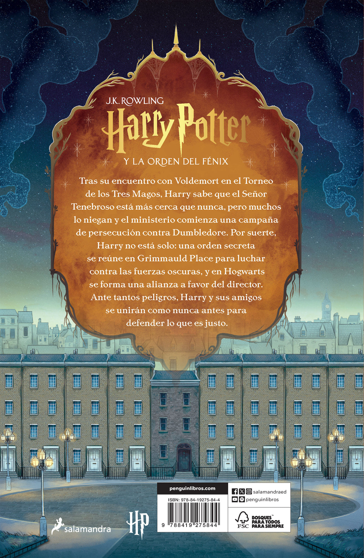 ‘Order of the Phoenix’ Spanish illustrated edition