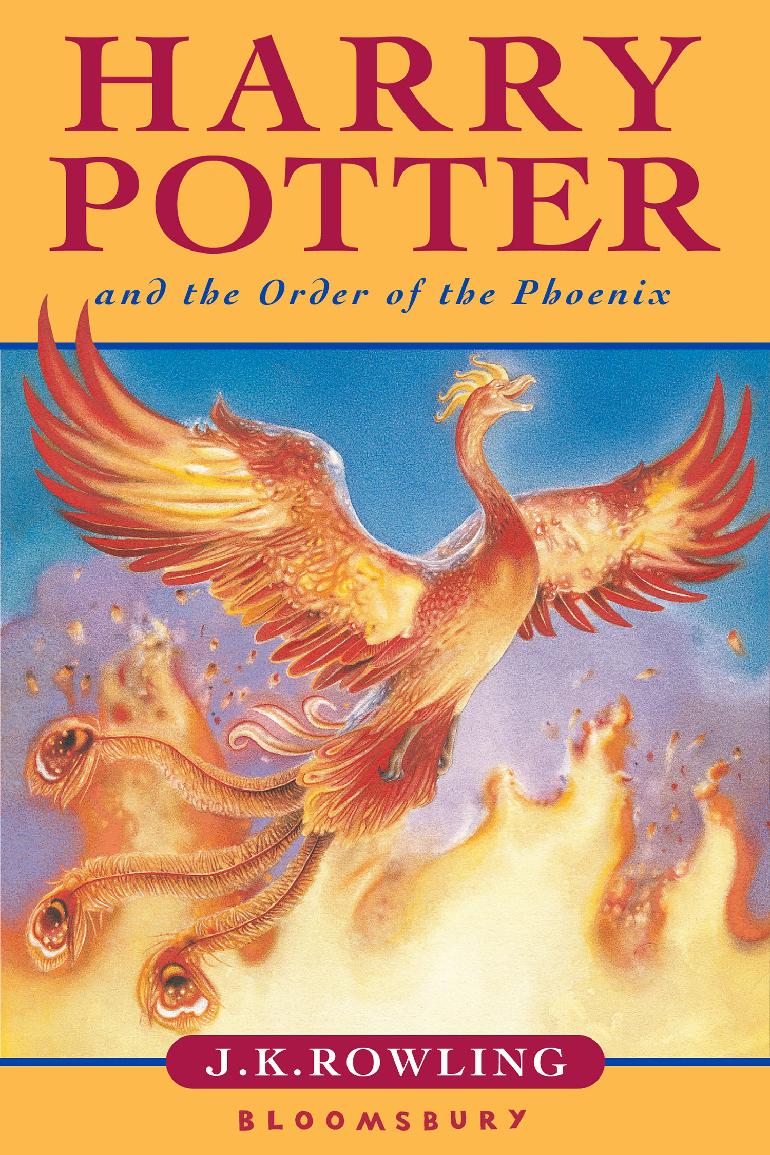 harry potter and the order of the phoenix book illustrated