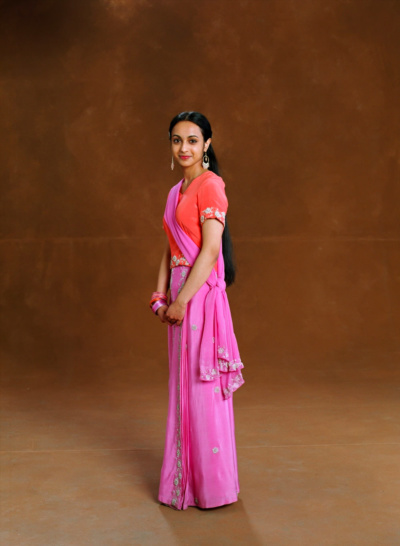 Parvati Patil Yule Ball portrait — Harry Potter Fan Zone