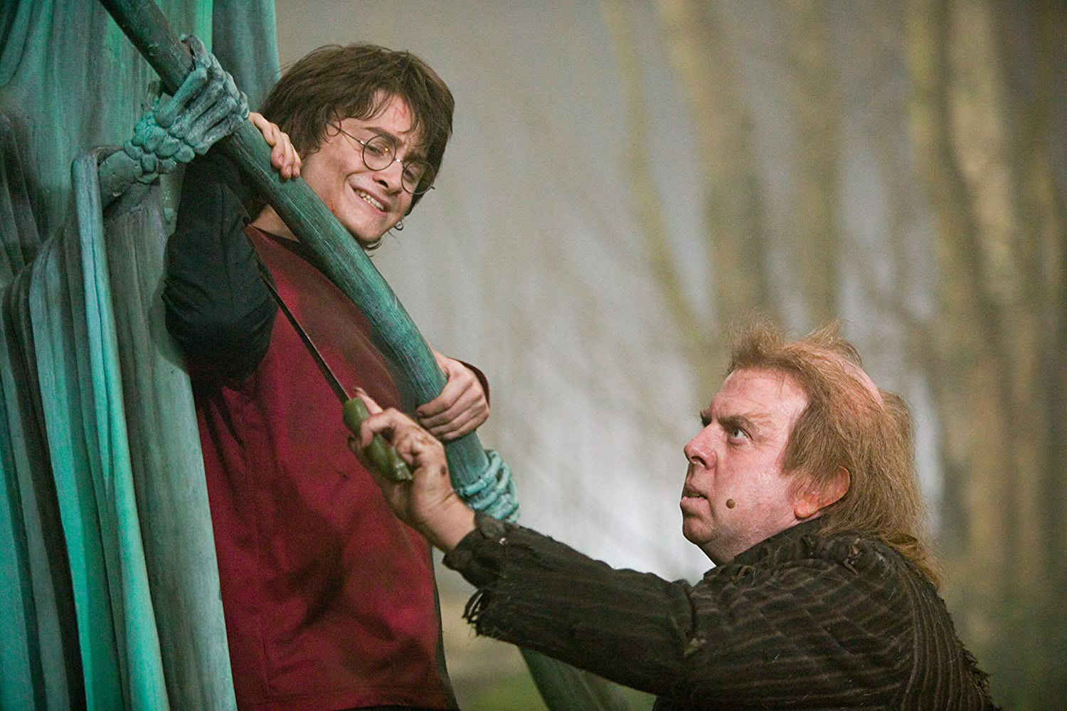 Pettigrew cuts Harry