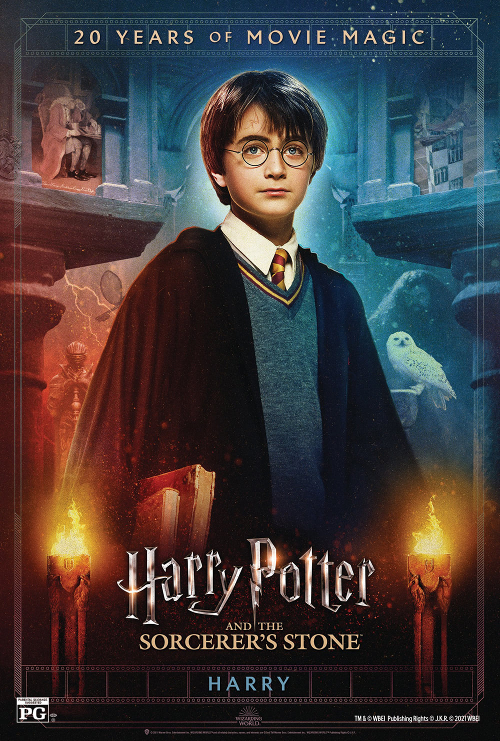 ‘Philosopher’s Stone’ 20 Years of Movie Magic Harry poster