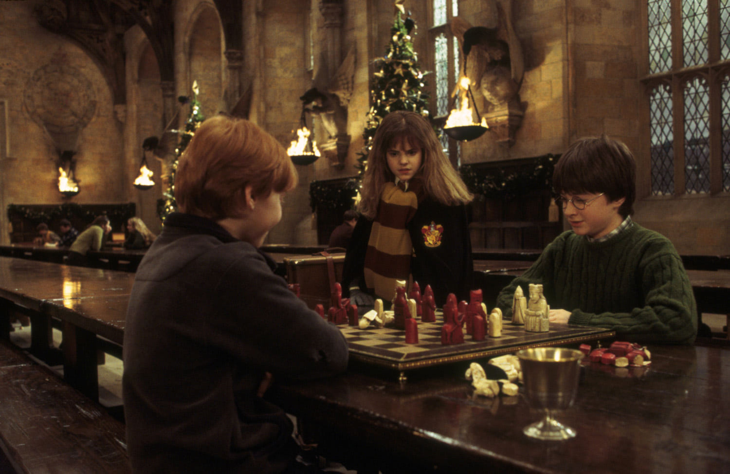 The Actual Chess Endgame in the Harry Potter and the Sorcerer's Stone Movie  - The-Leaky-Cauldron.org