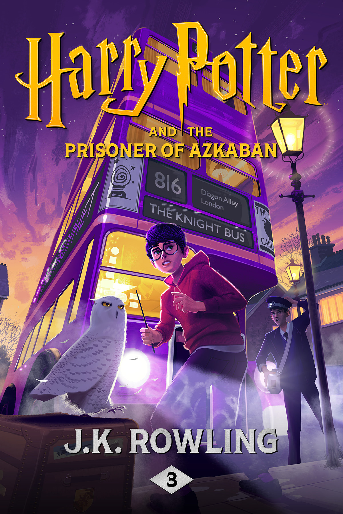 ‘Prisoner of Azkaban’ 2022 Pottermore eBook/audiobook cover