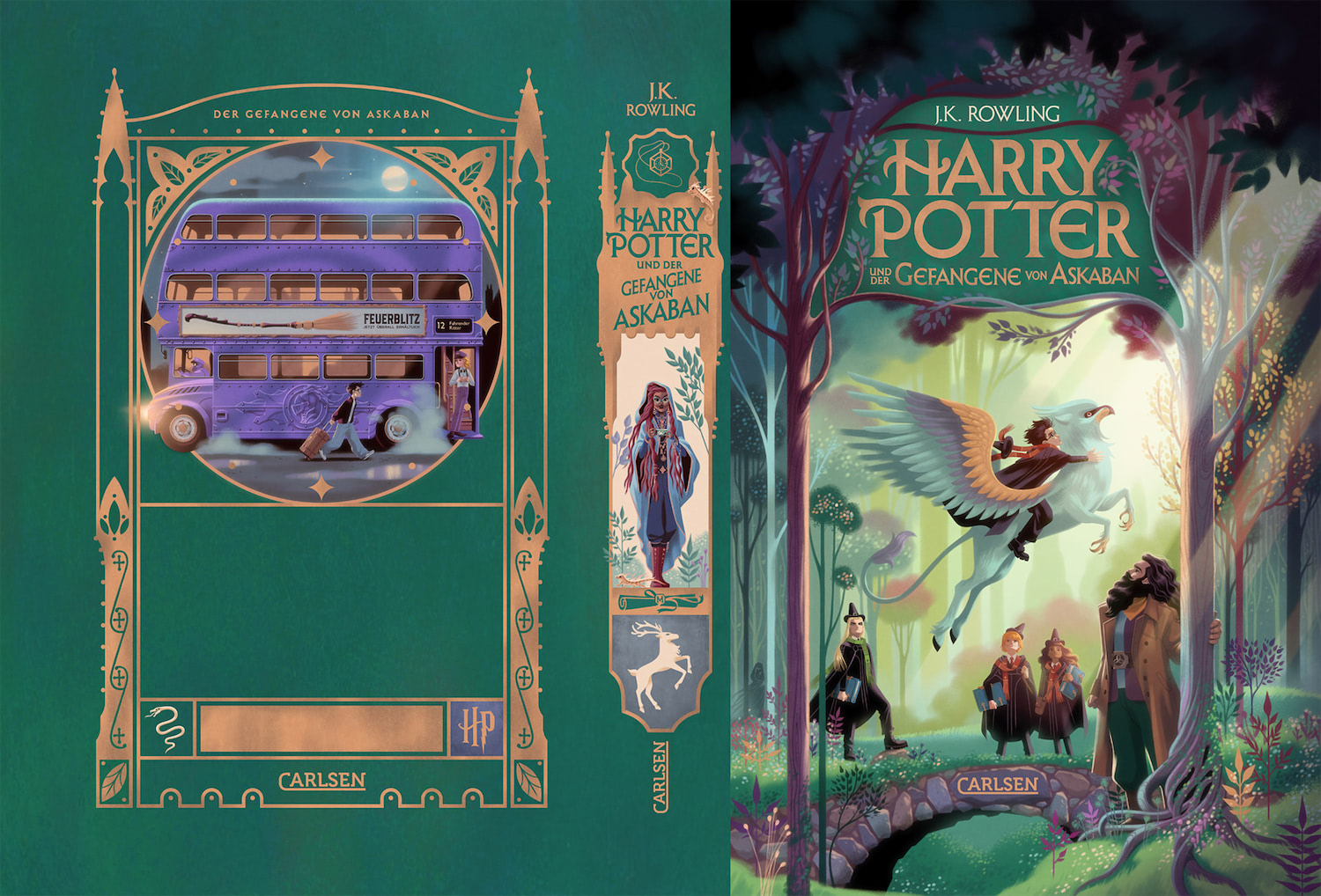 ‘Prisoner of Azkaban’ German 2025 edition (full jacket)