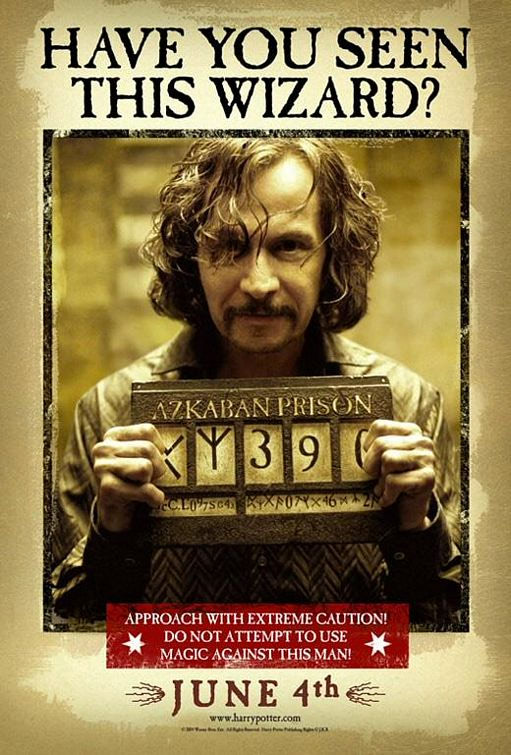 ‘Prisoner of Azkaban’ ‘Have You Seen This Wizard’ poster