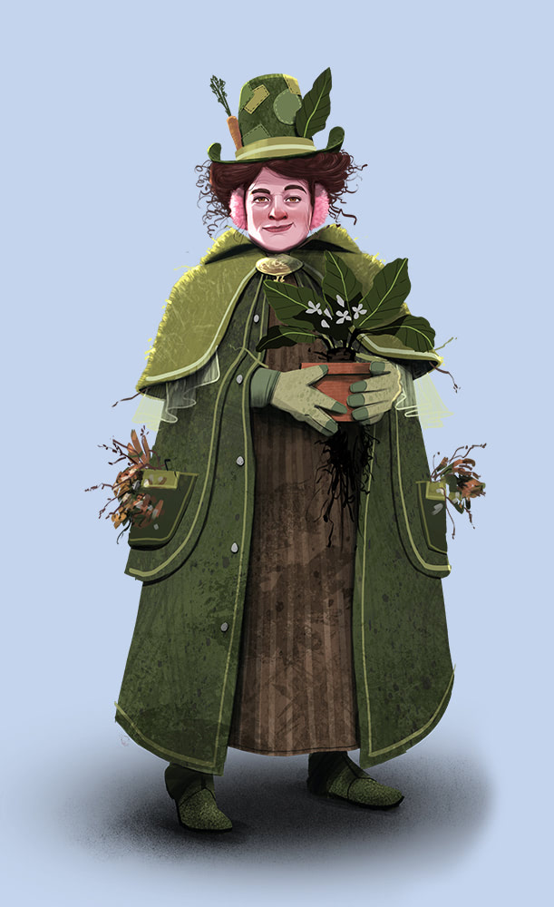 Professor Sprout (Studio La Plage illustration)
