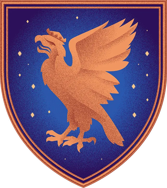 Ravenclaw crest (‘Harry Potter’ TV show)