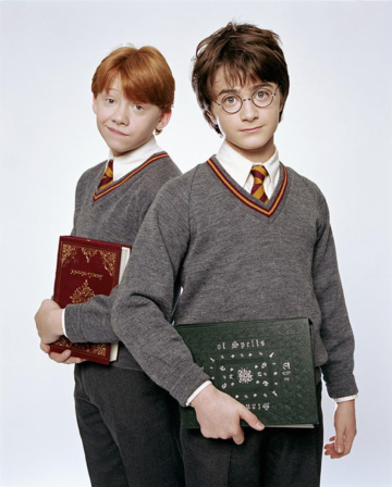 Portrait of Ron Weasley and Harry Potter — Harry Potter Fan Zone