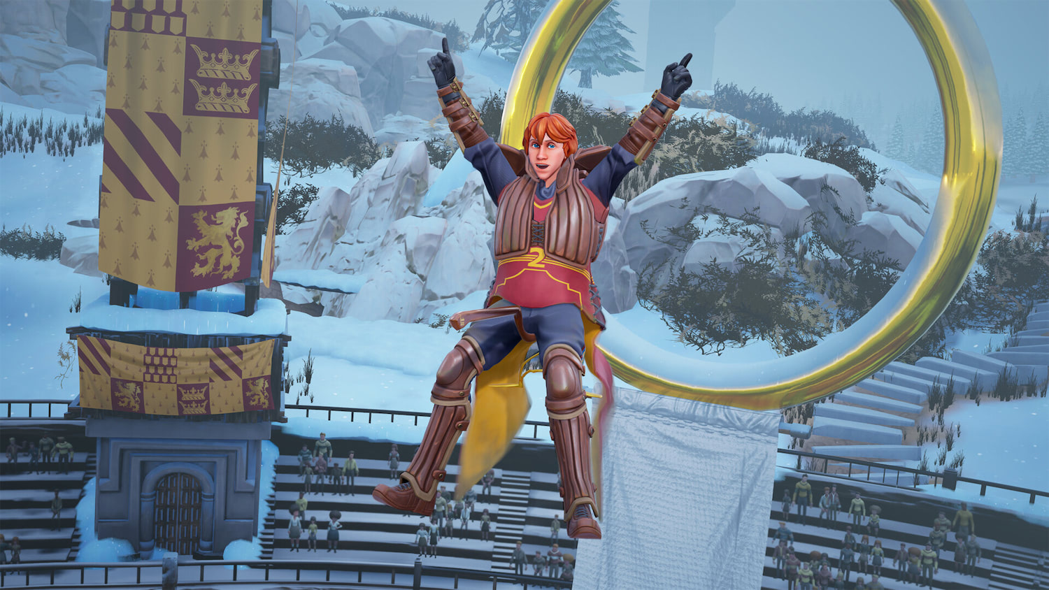 Ron playing Quidditch (Harry Potter: Quidditch Champions)