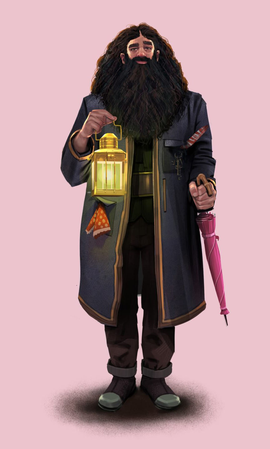 Rubeus Hagrid (Studio La Plage illustration)