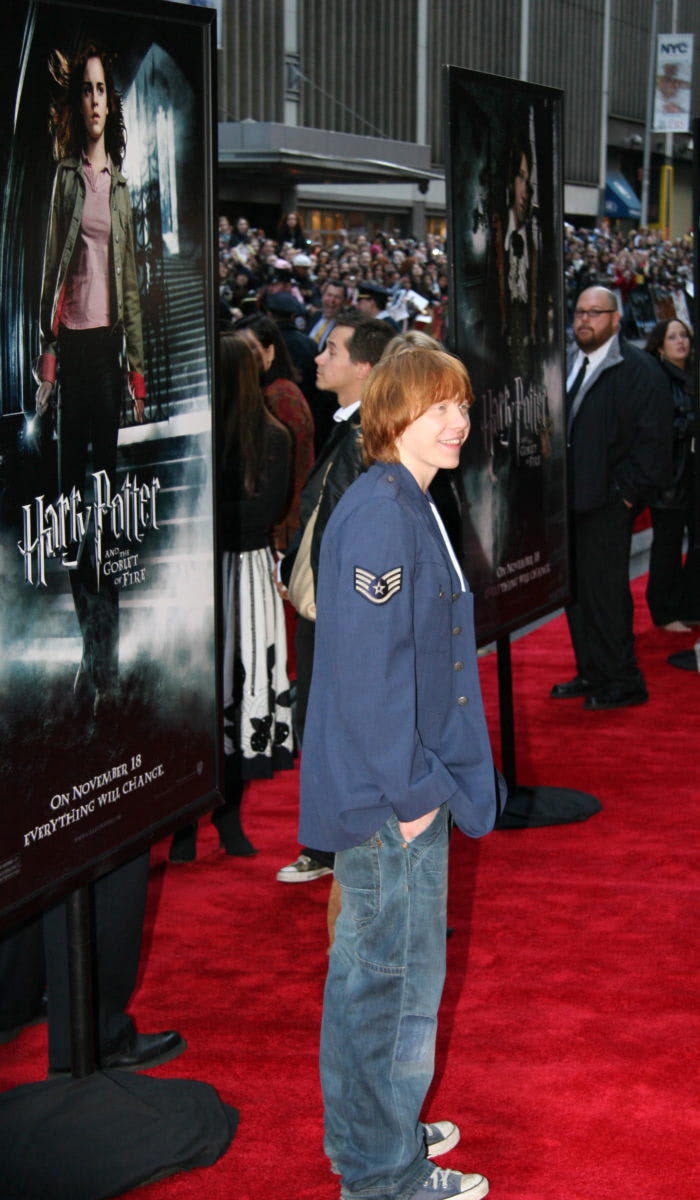 Rupert Grint at the New York City ‘Goblet of Fire’ premiere