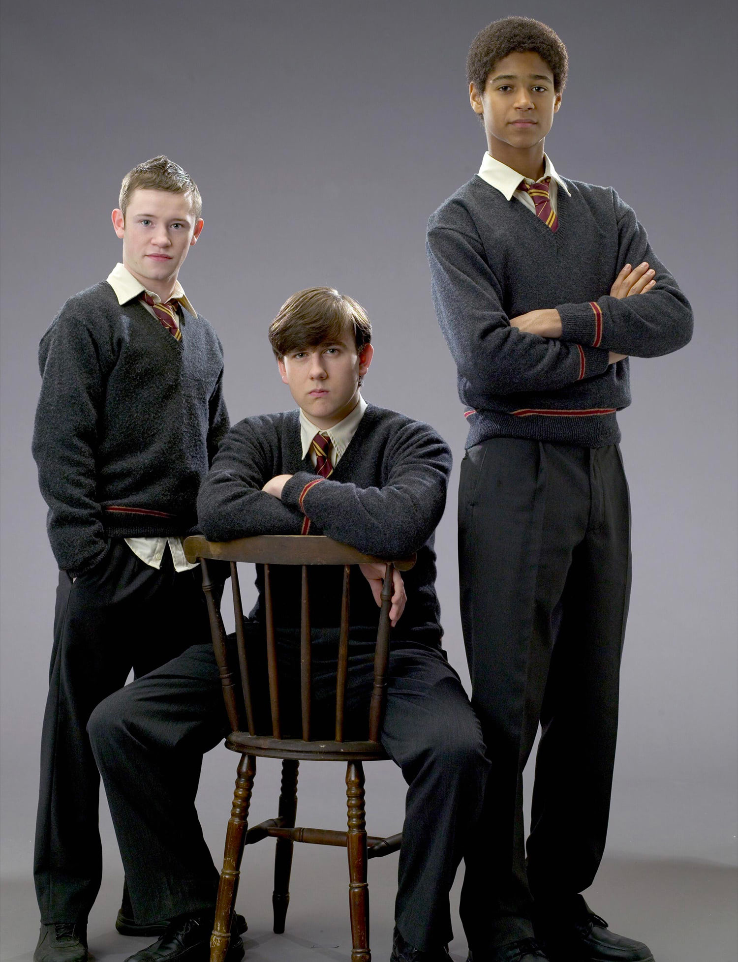 Portrait of Seamus, Neville and Dean