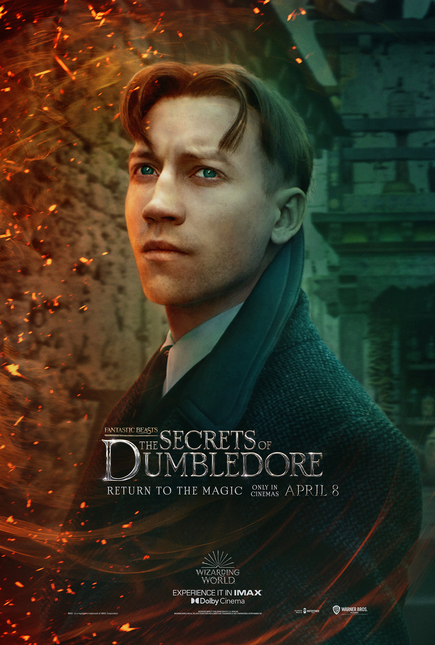 ‘Secrets of Dumbledore’ Helmut poster