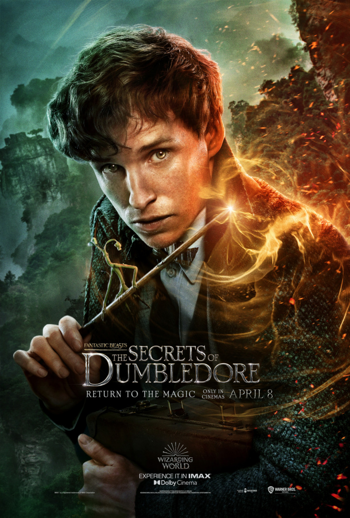 ‘Secrets of Dumbledore’ Newt Scamander poster — Harry Potter Fan Zone