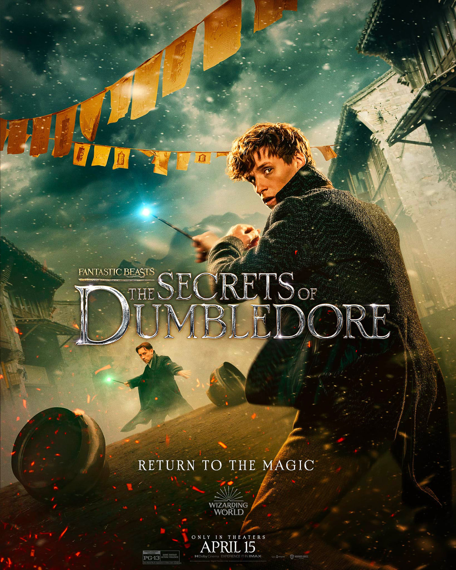 ‘Secrets of Dumbldore’ Newt Scamander poster